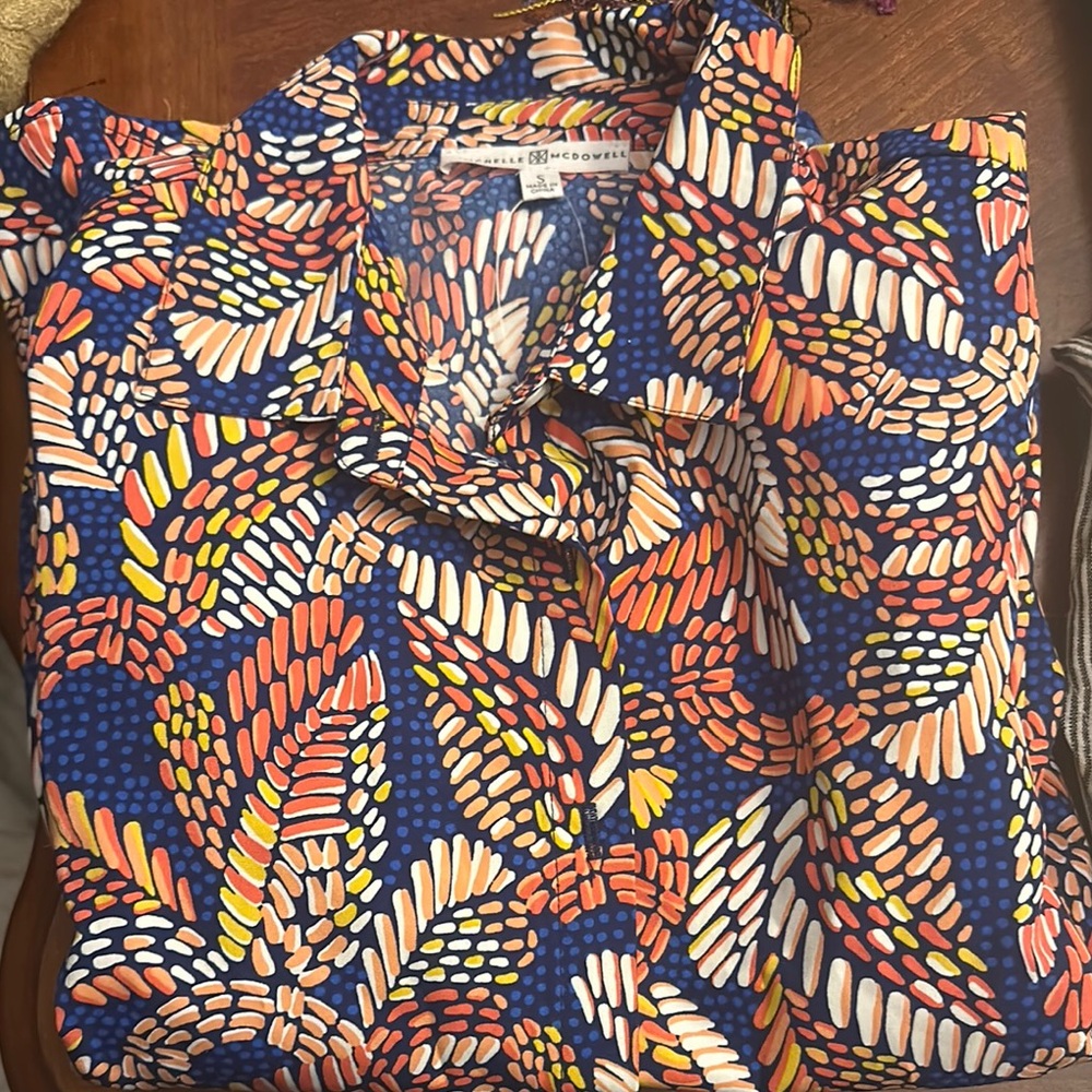 Michele Multicolor Patterned Blouse